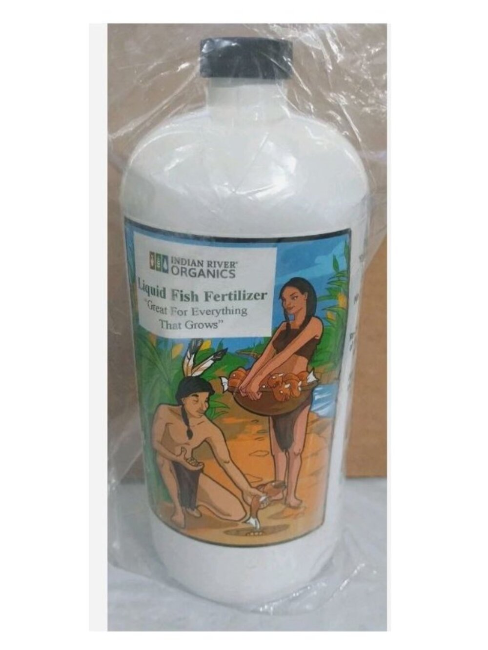 Indian River Organics Liquid Fish Fertilizer Hydrolyzed Fish Fertilizer 36 oz